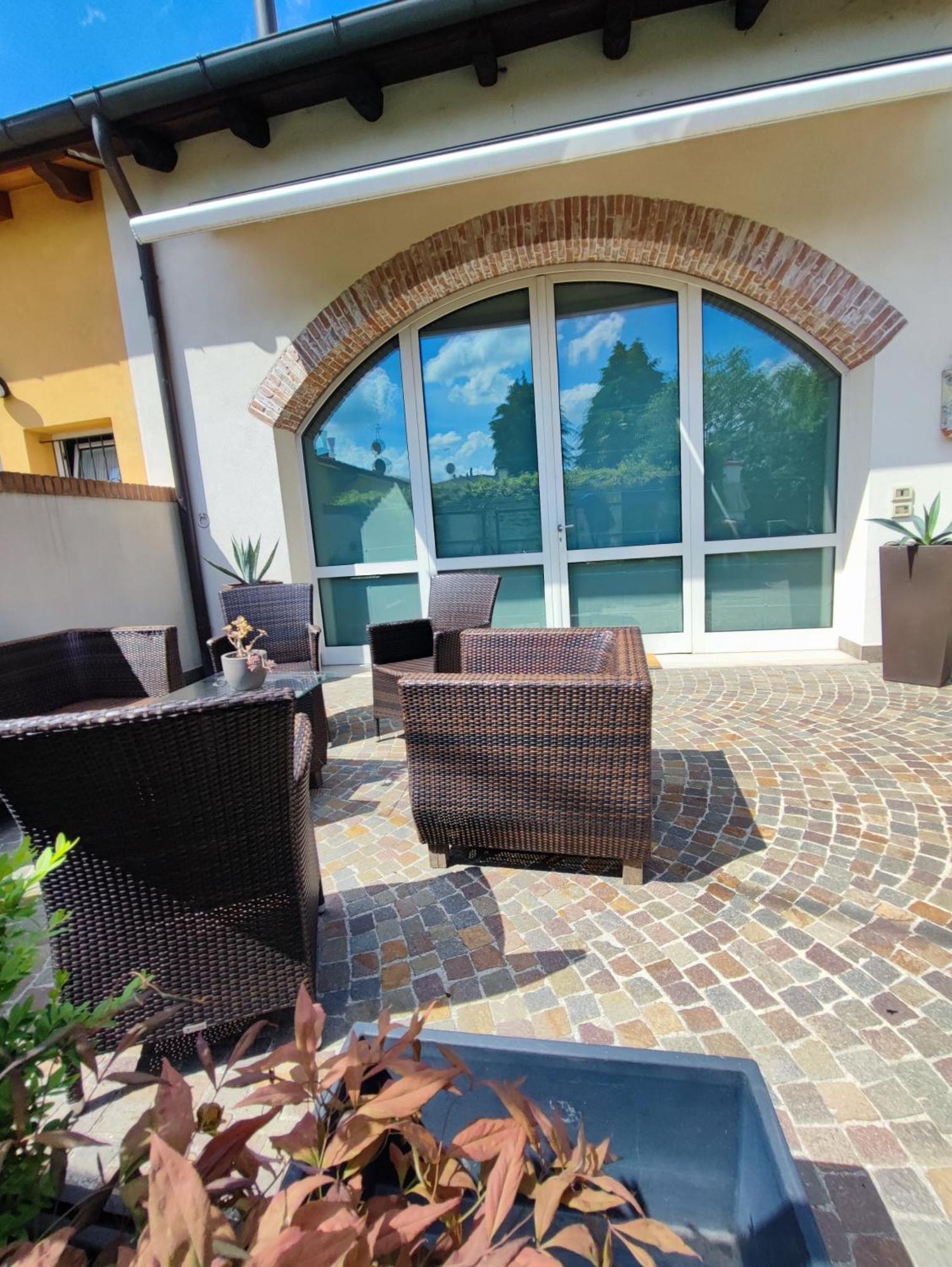 Ca Centosa Artistic House Villa Storica Ristrutturata Con Patio E Giardino Cittadella Esterno foto